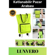 Maison Luré Katlanabilir Çok Amaçlı Pazar ve Piknik Arabası, Kolay Kurulum Pazar Arabası & Çantası