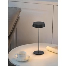 Maison Luré Güneş Enerjili Çok Renkli Dokunmatik Masa Lambası, Siyah Kasa ve Tasarım Masa ve Gece Lambası