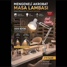Maison Luré Protez Tırnaklar Için Akrobatik Tasarımlı Masa Lambası Masa ve Gece Lambası