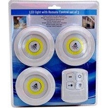Maison Luré Portatif ve Ayarlanabilir 3'lü LED Işık Seti - Esnek Kullanım Masa ve Gece Lambası