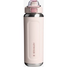 Stanley The Wellspring Bottle 0.7L Pembe Paslanmaz Çelik Termos Modeli Ergonomik Tasarım