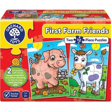 Orchard Toys Bebek Puzzle Ilk Çiftlik Arkadaşlarım 2'li 12 Parça