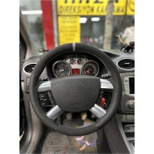 Stilix Garage Ford Focus 2.5 Araca Özel Direksiyon Kılıfı (Derisi Sökülüp Yapılması Gerekiyor)