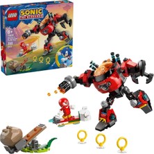 77005 LEGO Sonic -Knuckles Dr. Eggmanın Robotuna Karşı 350 Parça +8 Yaş