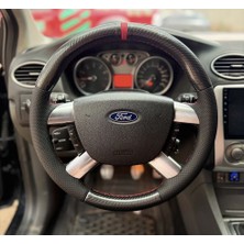 Stilix Garage Ford Focus 2.5 Araca Özel Direksiyon Kılıfı (Orjinal Derisi Sökülüp Yapılması Gerekiyor)