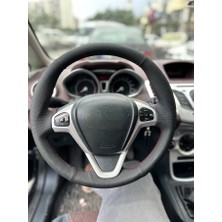 Stilix Garage Ford Fiesta 2009-2015 Trend Kasalara Uygundur Araca Özel Direksiyon Kılıfı