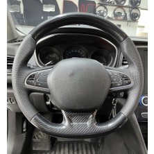 Stilix Garage Renault Megane 4 Joy Paketlere Uygundur Araca Özel Direksiyon Kılıfı Açıklamayı Okuyunuz!