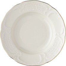 Rosenthal Sanssouci Elfenbein Gold Porselen Çukur Tabak 23 cm