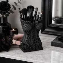 3dvibeswithmerve Makyaj Fırça Organizer Düzenleyici Gotik 12X9