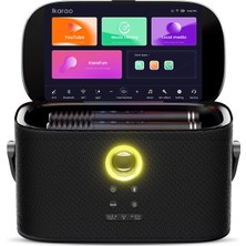 Ikarao Partybox Shell S2 Siyah Karaoke Bluetooth Hoparlör Seti 140 W