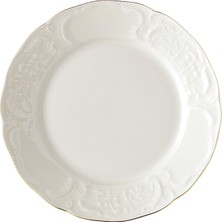 Rosenthal Sanssouci Elfenbein Gold Porselen Pasta Tabağı 21 cm