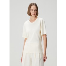 Lemaire Krem T-Shirt