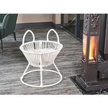 Orvessa Beyaz Simon Kedi Yatağı, Şık ve Konforlu Tasarım Kedi ve Köpek Yatağı