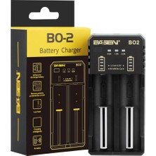 İlk El Grup Basen Bo-2 Li-Ion / Ni-Cd / Ni-Mh Pil Şarj Aleti