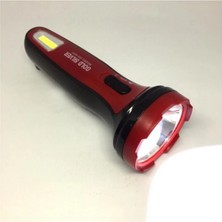 İlk El Grup Gold Sılver GS-4531 3 Watt+1 Watt Cob Led'li Şarjlı El Feneri