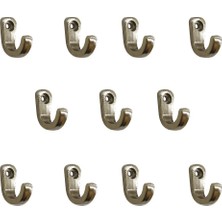 İlk El Grup Tekli Bijuteri, Dekor Askısı - Nikel, 100 Adet, 10X18X22 mm