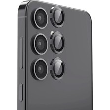 İlk El Grup Samsung Galaxy S24 Fe Raze Metal Kamera Lens - Siyah