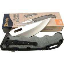 İlk El Grup FST-3067-A Kamp Çakısı 22 cm Manuel, Kemerlikli