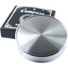 İlk El Grup Yuvarlak Metal Kasa Dayanıklı Pusula 60MM