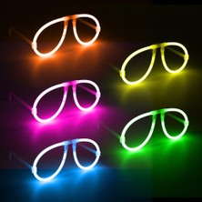 İlk El Grup Neon Glow Fosfor Gözlük – Festival & Parti (12'li Set)
