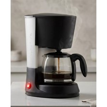 1.2 Litre Filtre Kahve Makinesi Damlama Emniyetli Cam Karaflı Midastech