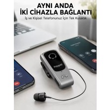 Mikrofonlu ve Ses Kontrollü Kablosuz Kulak Içi Kulaklık Midastech
