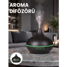 MidasTech 550 ml Kapasiteli Ultrasonik Difüzör – Yağsız Nemlendirici Kullanımıyla Uyumlu Yeni Nesil Mi