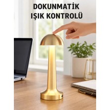 Modern Tasarım Şarjlı Masa Lambası – 1800 Mah Batarya Yeni Nesil Midastech