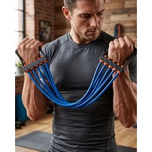 Fitness Direnç Lastiği Evde Spor Için Çok Amaçlı Egzersiz Bandı Midastech