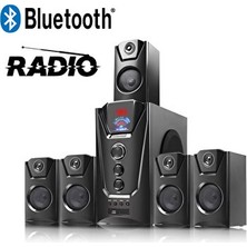 Maison Luré Dijital Ekranlı Bluetooth ve USB Ses Sistemi ile Müzik Keyfi Media Player