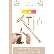 Maison Luré Çok Amaçlı 5'li Tamir Seti ile Pratik Onarım Tornavida
