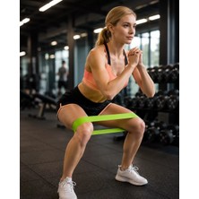 Pilates ve Fitness Direnç Bandı Egzersiz Için Esnek Güçlendirme Lastiği Midastech