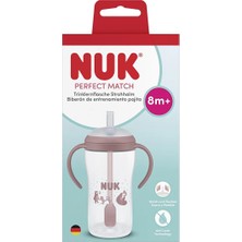 Nuk Pm Pipetli Alıştırma BARDAĞI,260ML, Pembe, Kız