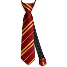 Harry Potter Gryffindor Fermuarlı Ayarlanabilir Kravat Midastech