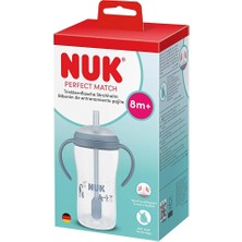 Nuk Pm Pipetli Alıştırma BARDAĞI,260ML, Mavi,erkek