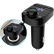 Maison Luré Tüm Araç ve Telefonlara Uyumlu Fm Transmitter ve Bluetooth Araç Kiti Oto Teyp