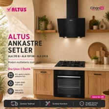 Altus Ankastre Set No 201 Siyah (Ala 310 B - Ala 159 Db - Ala 510 B)