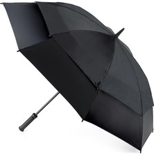Fulton Stormshield 1 Siyah Unisex Golf Şemsiyesi