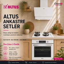 Altus Ankastre Set No 207 Beyaz (Ala 322 W - Ala 189 Dw - Ala 570 W)