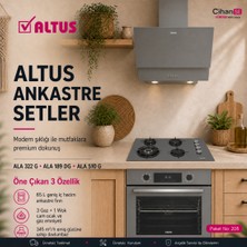 Altus Ankastre Set No 208 Gri (Ala 322 G - Ala 189 Dg - Ala 510 G)