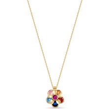 Orena Jewelry Bouquet 14 Ayar Altın Kadın Kolye