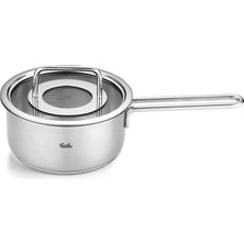 Fissler Pure Collection Cam Kapak Çelik Sos Tenceresi 16 cm