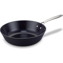 Brabantia Zenn Recycled Siyah Çelik Sağlı Alüminyum Wok Tava 30 cm