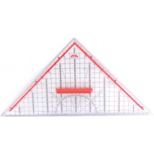 Mizy Geoderik Üçgen Cetvel 32CM (Kutusuz) / TR-500