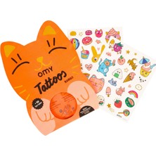 OMY Tattoos Kawaii Çocuk Geçici Dövme