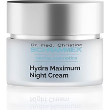 Schrammek Hydrating Hydra Maximum Night Cream Nemlendirici Gece Bakım Kremi 50 ml