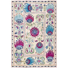 Borr Arts N Crafts El Dokuma Yün Halı 193X130 cm