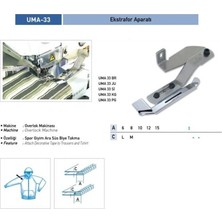 Overlok Fitilli Arabiye Apara 20MM / Uma-33