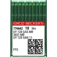 Groz Beckert Reçme Dikiş Kambur Iğne / Uy 128 Gas Mr 3.0 14/90 100ADET
