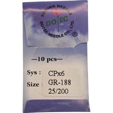Dotec Ayakkabı Makinesi Iğnesi / Cpx6  25/200 No 10 Adet